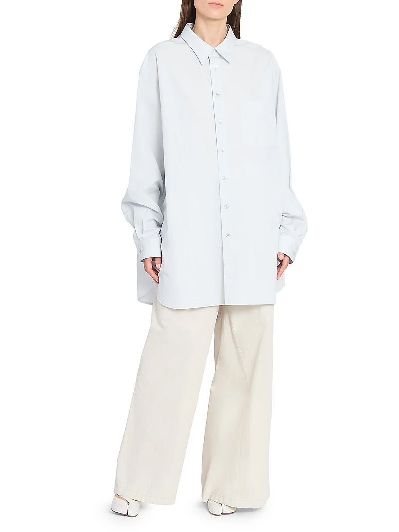 Longline Cotton Shirt
