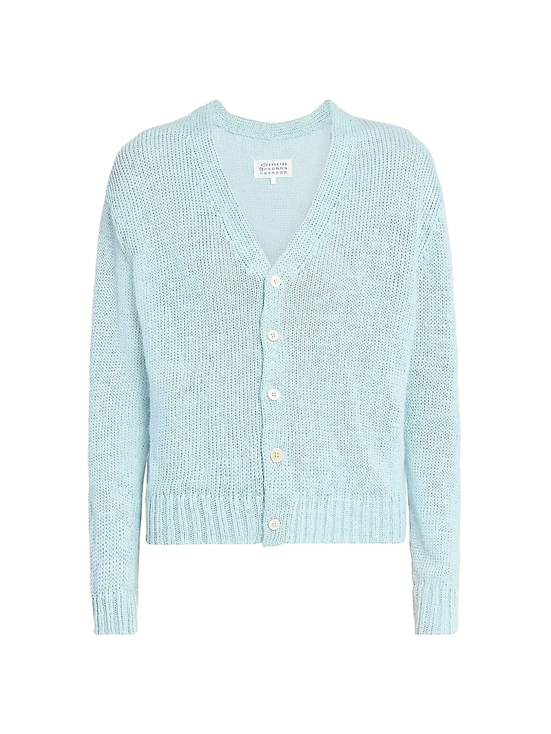 Hemp V-Neck Cardigan