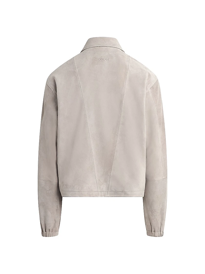 Coach Suede Shirt Jacket