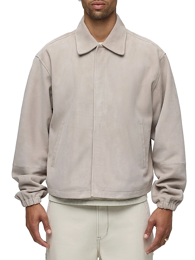 Coach Suede Shirt Jacket