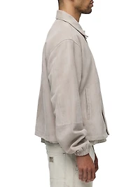 Coach Suede Shirt Jacket