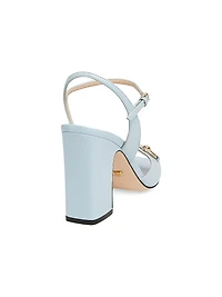 Lady Horsebit Leather Sandals