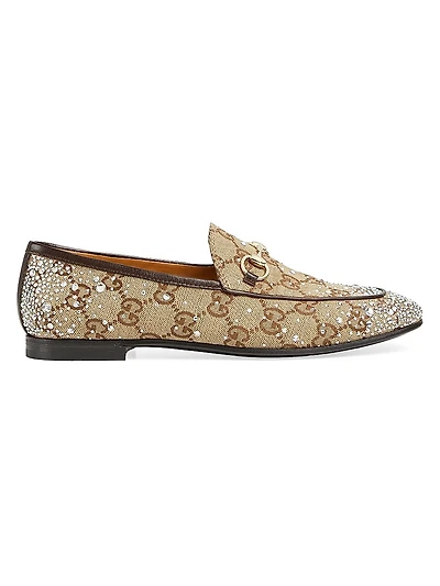 New Jordaan GG Canvas Loafers
