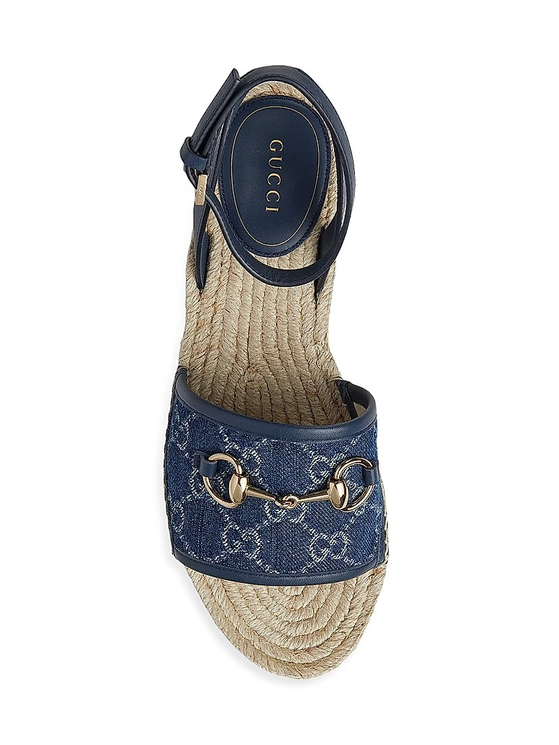 Paloma Cotton Platform Espadrille Sandals