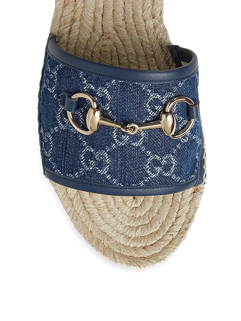 Paloma Cotton Platform Espadrille Sandals