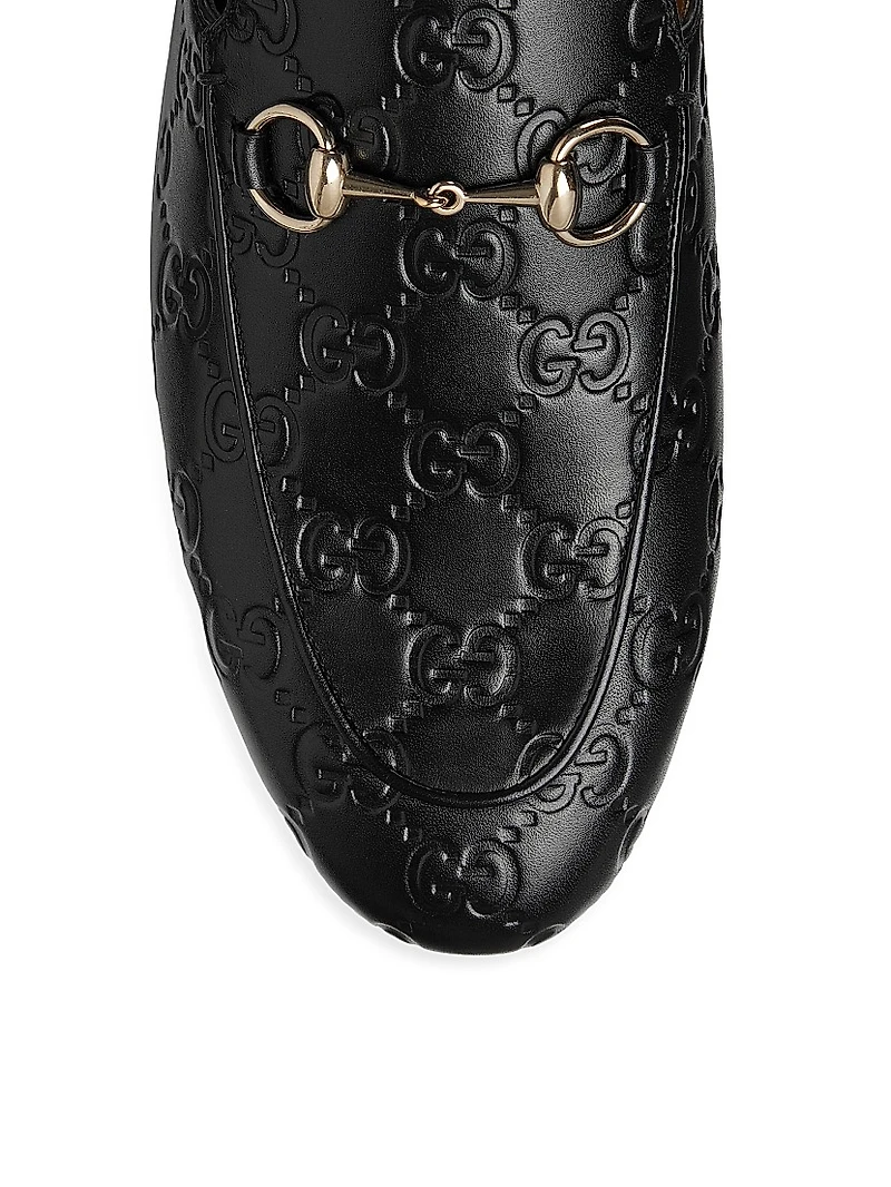 Princetown Horsebit GG Leather Slip-On Loafers