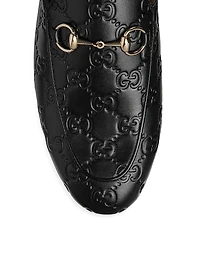 Princetown Horsebit GG Leather Slip-On Loafers