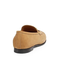 Jordaan Horsebit Suede Loafers