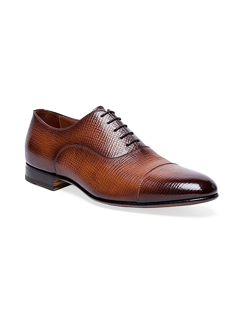 Darian Embossed Leather Dress Shoes