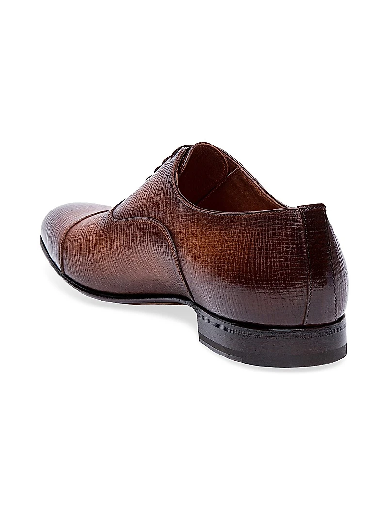 Darian Embossed Leather Dress Shoes