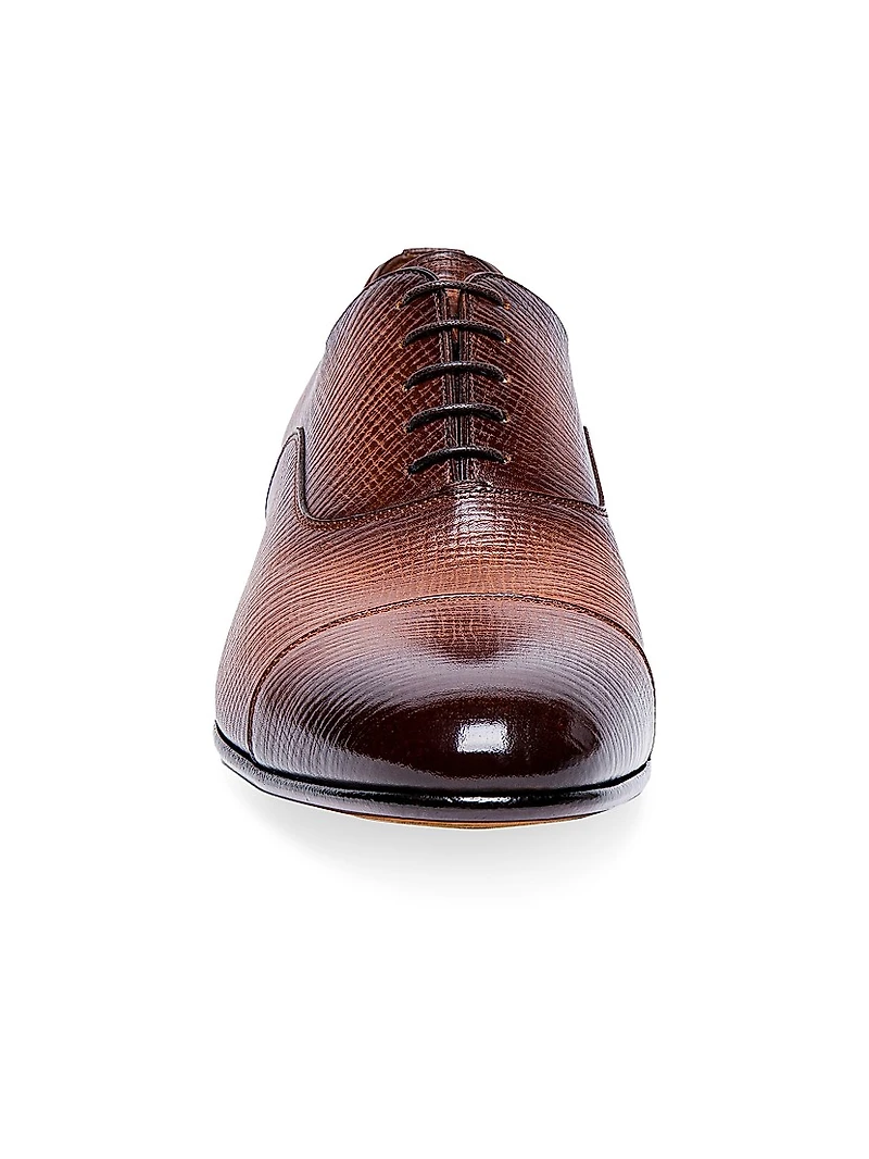 Darian Embossed Leather Dress Shoes