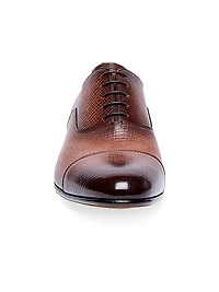Darian Embossed Leather Dress Shoes