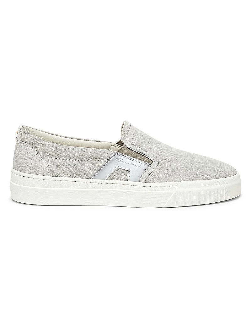 Suede Slip-On Sneakers