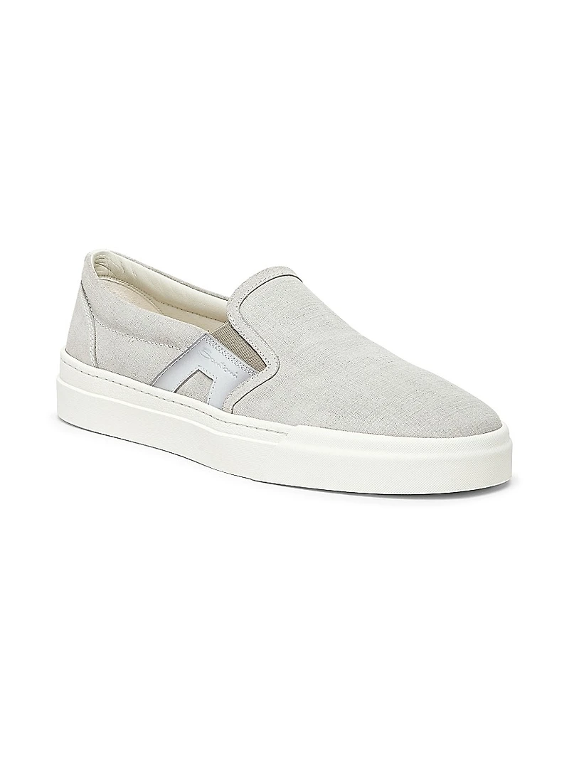 Suede Slip-On Sneakers