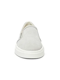 Suede Slip-On Sneakers