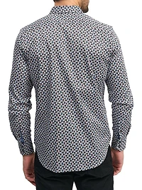 Spun Out Long-Sleeve Button-Front Shirt