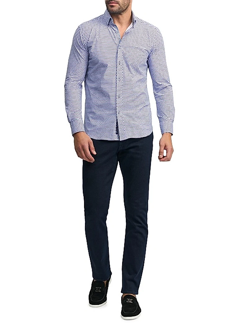 Marion Printed Cotton Shirt