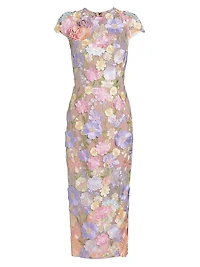 Jasmine Floral Sheath Dress