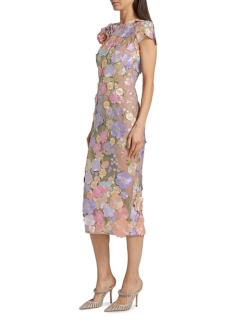 Jasmine Floral Sheath Dress