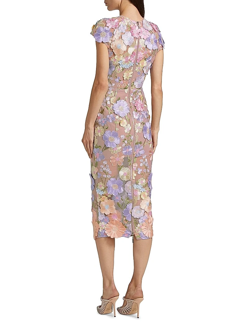 Jasmine Floral Sheath Dress