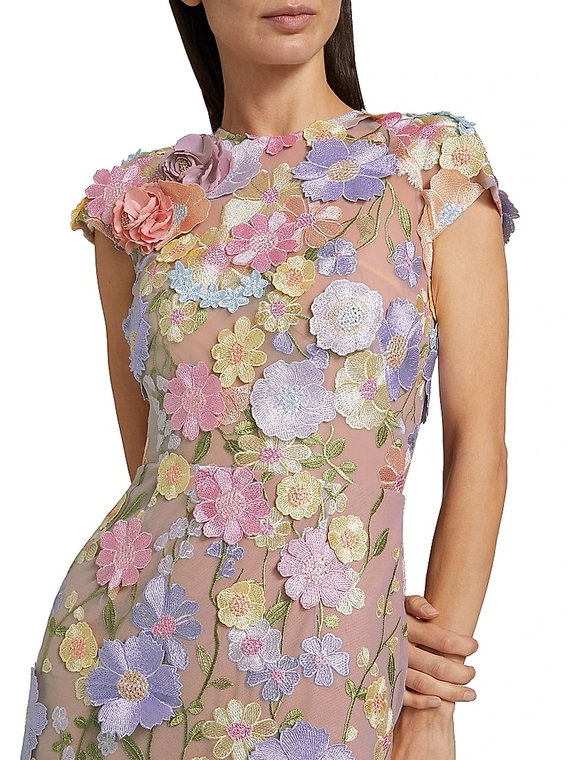 Jasmine Floral Sheath Dress
