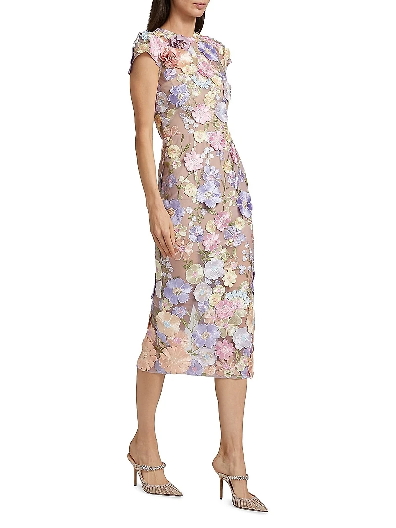 Jasmine Floral Sheath Dress