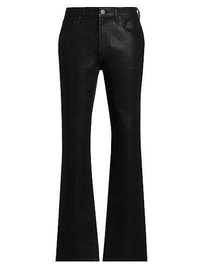 Clint Coated Bootcut Jeans