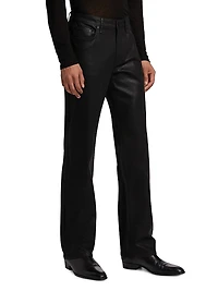Clint Coated Bootcut Jeans