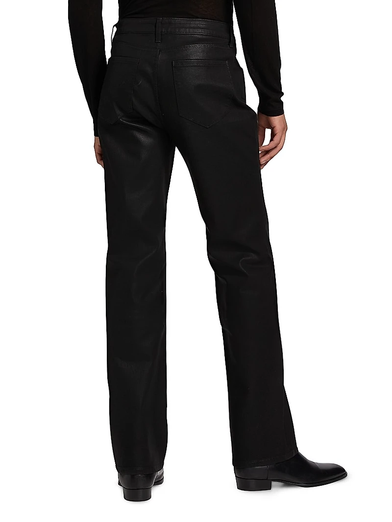 Clint Coated Bootcut Jeans