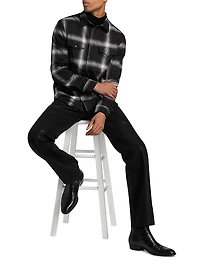 Clint Coated Bootcut Jeans