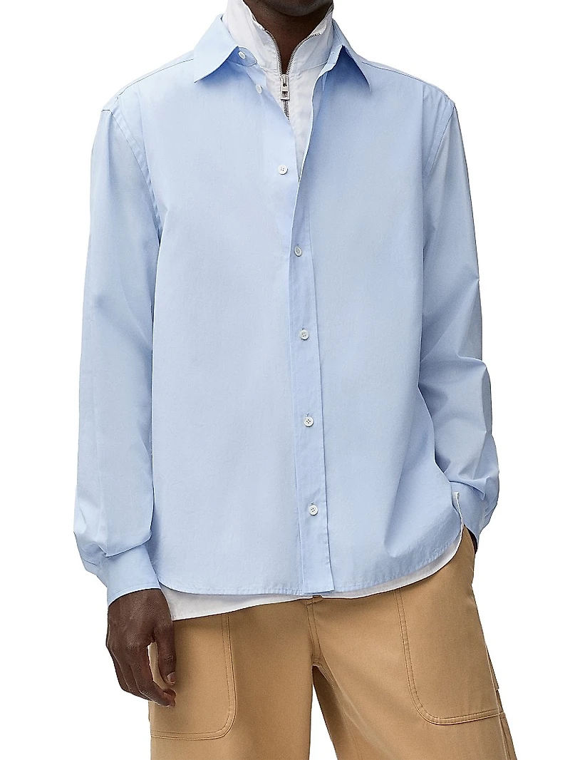 Hybrid Cotton-Blend Shirt