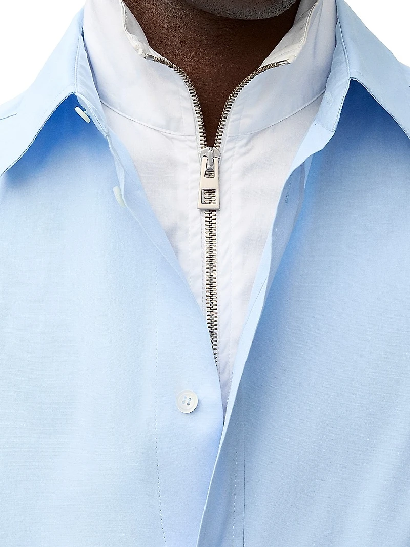 Hybrid Cotton-Blend Shirt