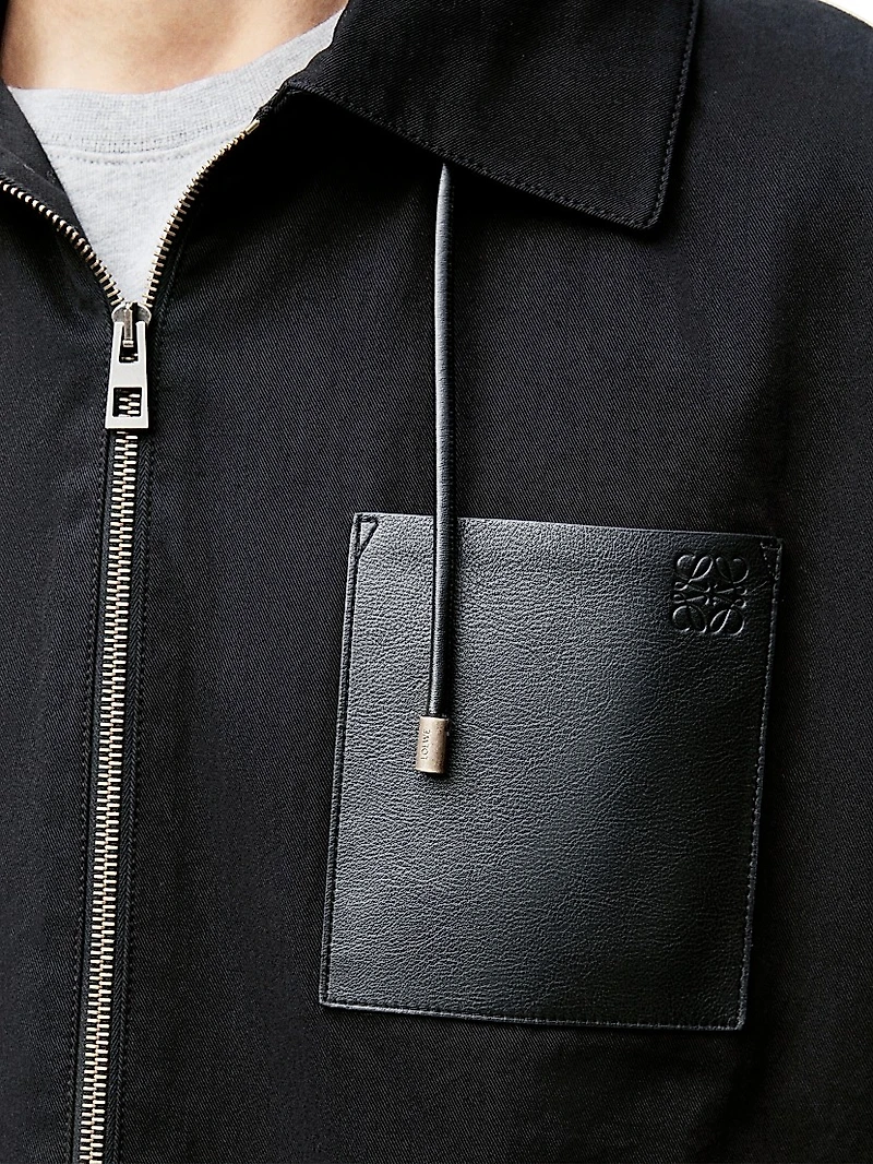 Hooded Nylon-Blend Jacket
