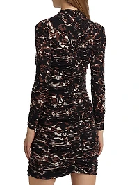 Carolina Ruched Jersey Minidress