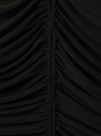 Sabrina Ruched Jersey Minidress