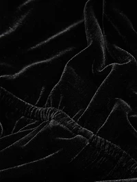 Vera Velvet Wrap Neck Jumpsuit