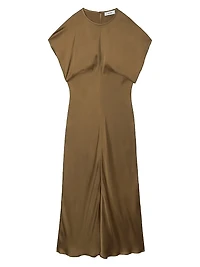 Kora Satin Maxi-Dress