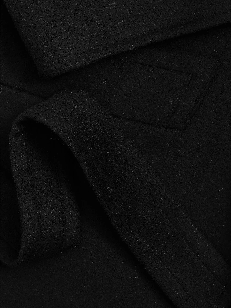 Bridget Wool-Blend Tie-Waist Coat