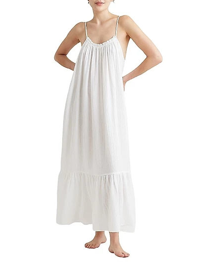 Ashley Cotton Maxi Nightgown