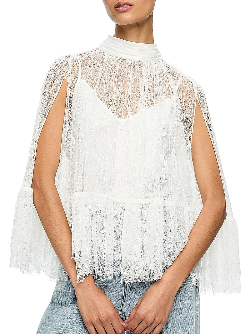 Zenon Lace Top
