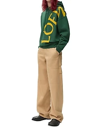 Logo Relaxed-Fit Hoodie