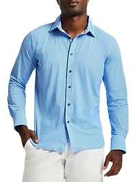 Leros Micro Dot Shirt