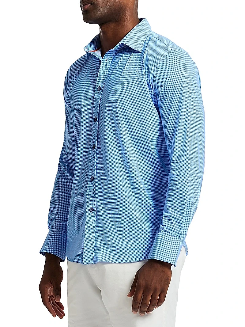 Leros Micro Dot Shirt