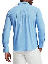 Leros Micro Dot Shirt