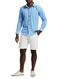 Leros Micro Dot Shirt