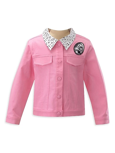 Eloise Little Girl's & Logo Trucker Jacket