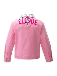 Eloise Little Girl's & Logo Trucker Jacket
