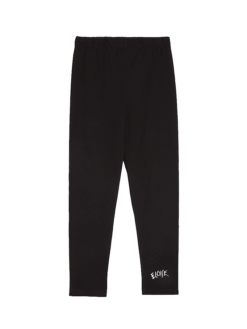 Little Girl's & Eloise Christmas Long-Sleeve T-Shirt Leggings Set