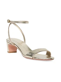 Alice 45MM Metallic Leather Sandals