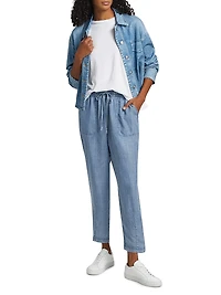 Ryan Barrel-Leg Pants